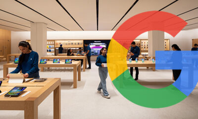 Apple Retail Store Google Logo