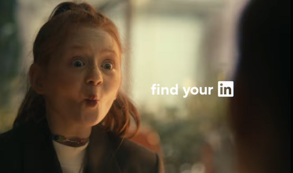 LinkedIn lanserar ny annonskampanj "Hitta in dig".