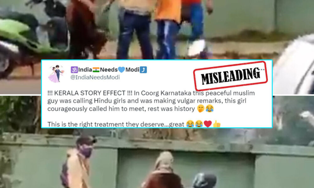Old Video Of Woman Thrashing A Man For Harassing Her Viral Linking It To The Movie 'The Kerala Story'