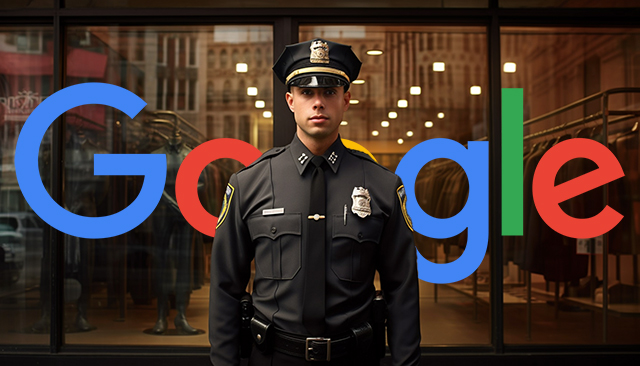 Security Gaurd Retail Store Googles logotyp