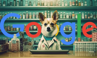 Dog Phramastics Google-logotyp