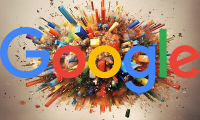 Google Logo Explode Algorithm Update