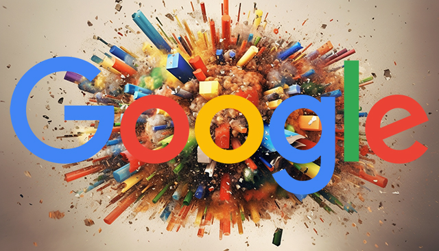 Google Logo Explode Algorithm Update