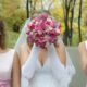 Forgetful moment: Bride is missing part of her wedding dress