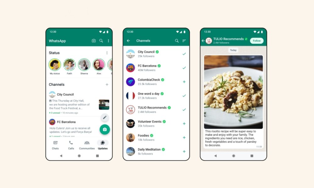 WhatsApp launches Channels feature for broadcast messages