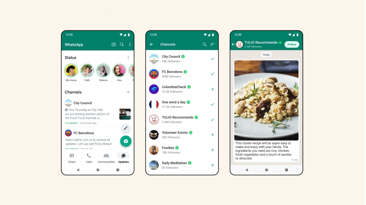 WhatsApp launches Channels feature for broadcast messages