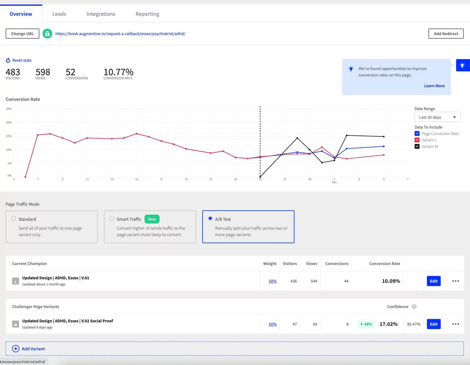 cta stats; Including social proof under their landing page CTA helped Augmentive increase their conversion rate by 68%.