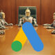 Robot Laywers Conference Room Google Ads Logo