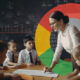 Teacher Math Classroom Google Logo