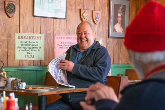 Mark addy in The Full Monty