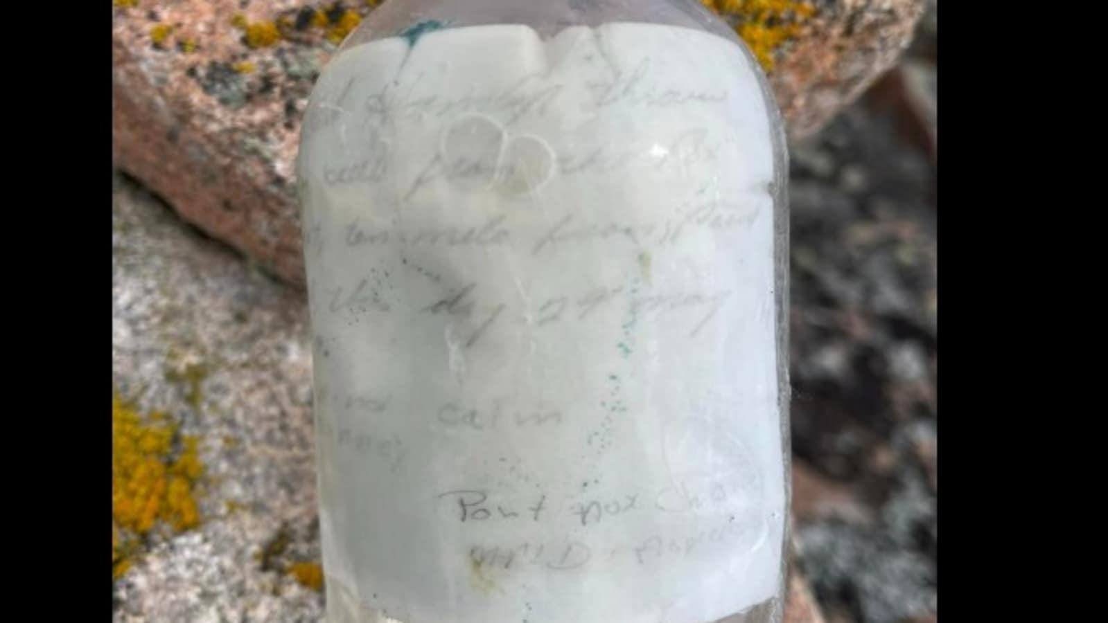 Message from 1989 hidden inside a plastic bottle, recovered | Trending