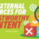 How To Find External Sources for Trustworthy Content