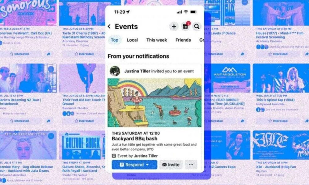 Is Facebook still the best way to invite people to your event?