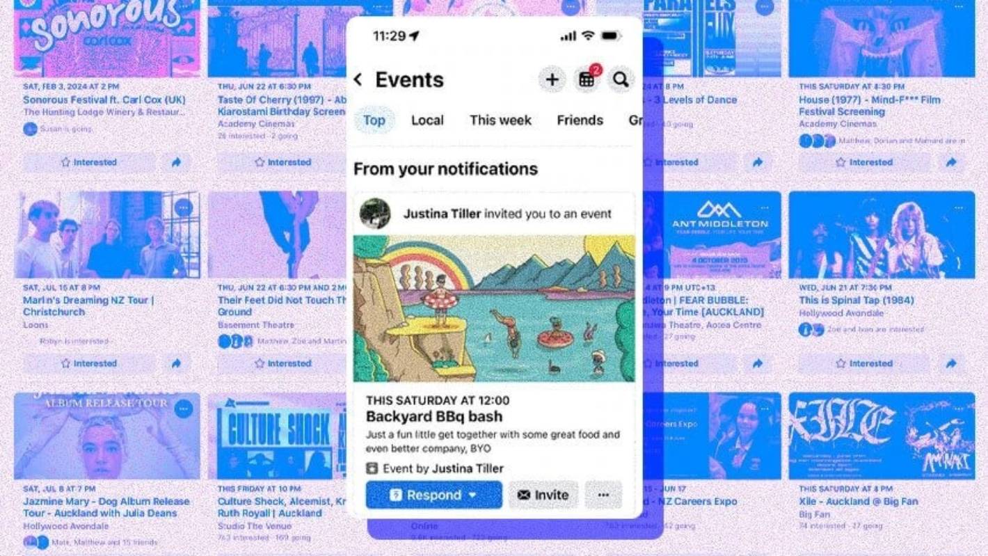 Is Facebook still the best way to invite people to your event?