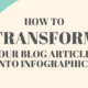 How to Transform Your Blog Posts into Infographics [Infographic]