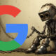 Robot Chains Links Google Logo