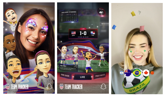 Snapchat Announces New Activations for the 2023 Women’s World Cup