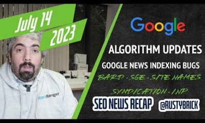 Google Search Volatility, Google News Indexing Bug, Bard, SGE, Site Names, Syndication, INP & More