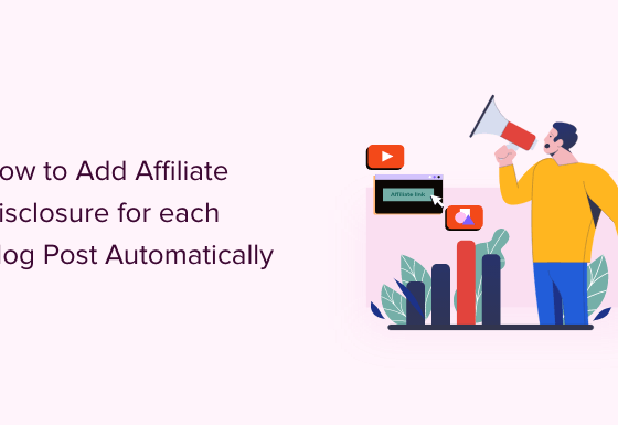 How to add affiliate disclosure for each blog post automatically