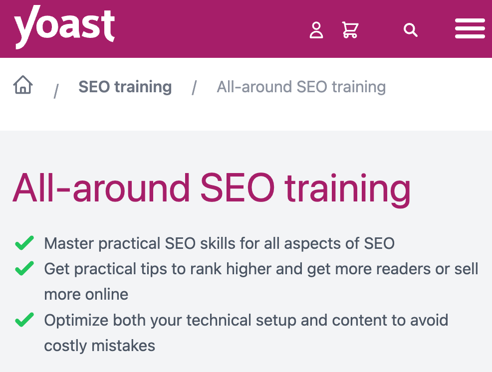 SEO Certification Course by HubSpot
