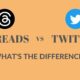 A Comparison of the Features of Threads and X [Infographic]