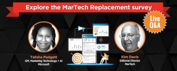 Explore the MarTech Replacement Survey