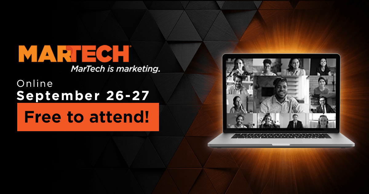 The MarTech agenda is here! See what’s in store.