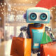 Robot Shopping In Mall Google Logo