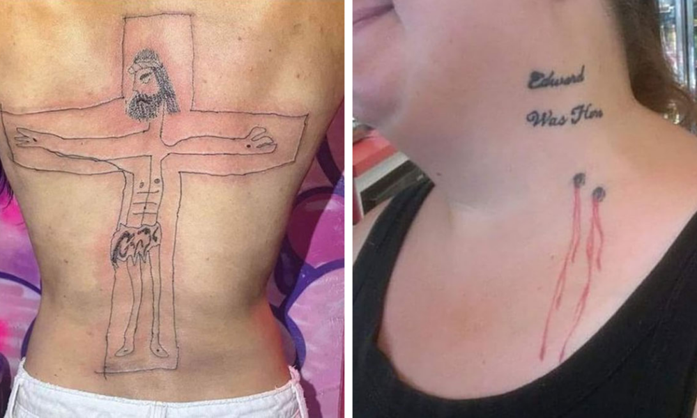 82 Exceptionally Bad Tattoos That Got Shamed On This Facebook Page