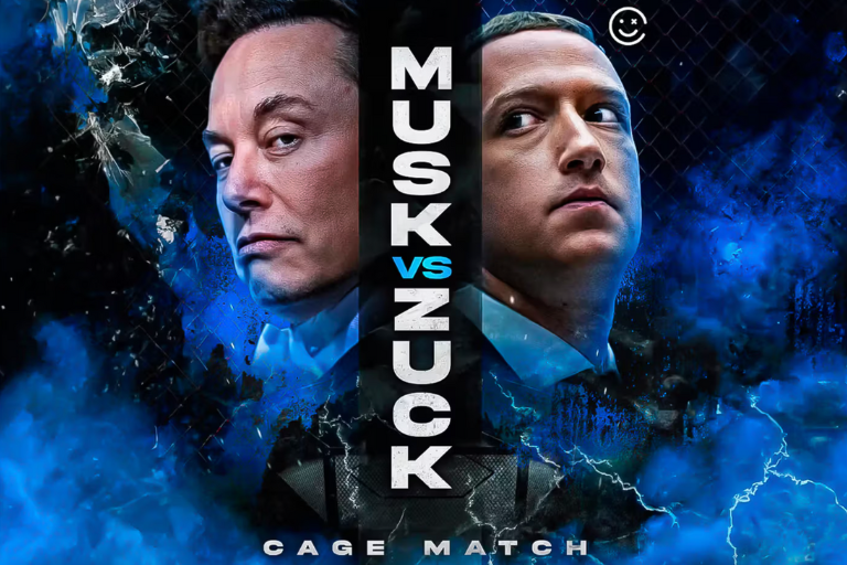 Elon Musk vs. Mark Zuckerberg Cage Fight Set to be Live-Streamed on X - GQ Middle East