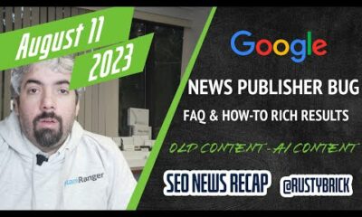 Google News Publisher Bug, FAQ & HowTo Rich Results Drop, SEO Old Content & GPTbot
