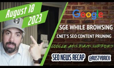 Google SGE While Browsing, AI Content, Content Pruning, Google Ads Paid Support & More