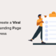 Creating a viral waitlist landing page in WordPress