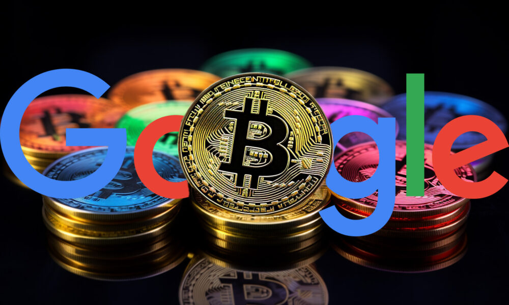 Google Bitcoin Header