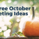 67+ Free & Creative October Marketing Ideas