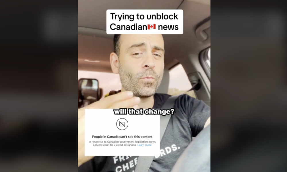 Canadian Man Drives Across US Border in Order To See News Sites Blocked by Meta and Google