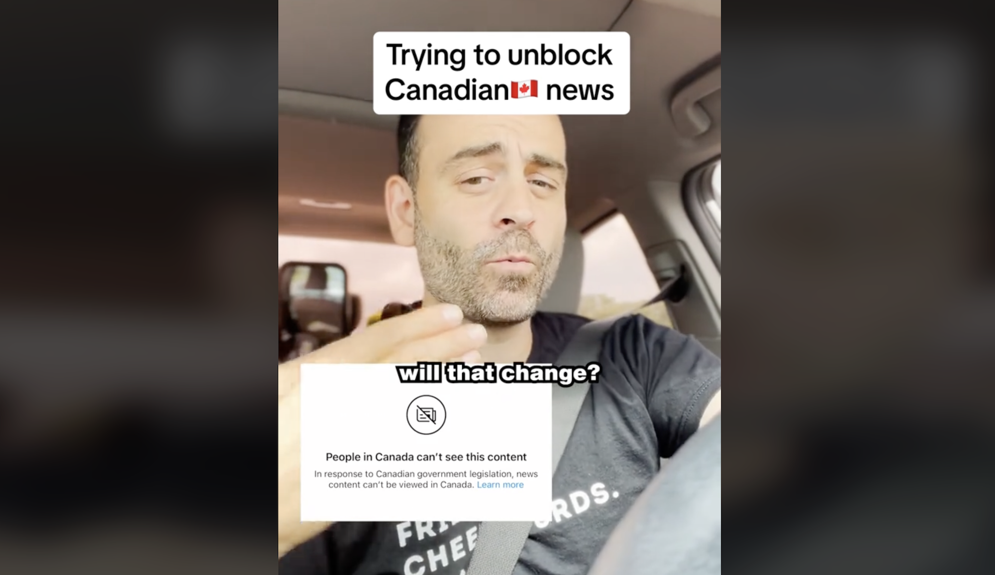 Canadian Man Drives Across US Border in Order To See News Sites Blocked by Meta and Google