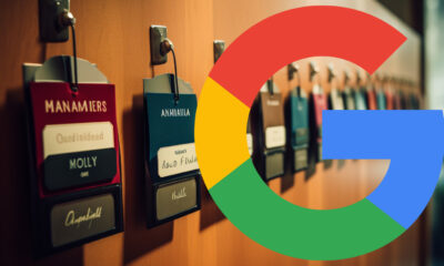 Name Badges Google Logo