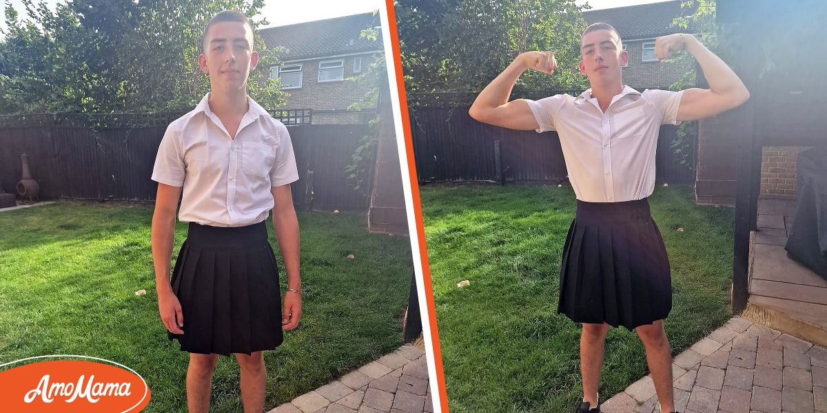 Boy Is Rebuked for His School Outfit, So He Comes up with Brilliant Protest