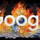 Google Paper Logo Algo Burn Hcu