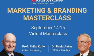 Economic Times Presents “Future of Marketing & Branding Masterclass” a workshop with Marketing Legends Prof. Philip Kotler & Dr. David Aaker