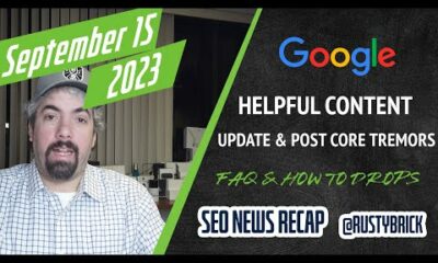 Google Helpful Content Update, Post Google Core Update Tremors, FAQ Rich Results Drop, Search Console Merchant Center Reports & More