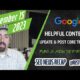 Google Helpful Content Update, Post Google Core Update Tremors, FAQ Rich Results Drop, Search Console Merchant Center Reports & More