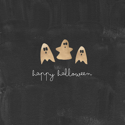 halloween greetings and sayings - happy halloween ghosts