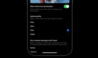 X is Testing Variable Upload Quality Options for Video Creators