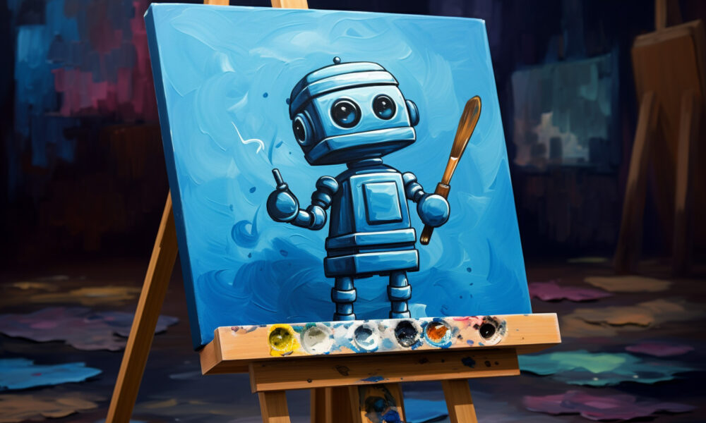 Bing Robot Painting