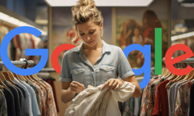 Woman Shopping Price Tag Google Logo