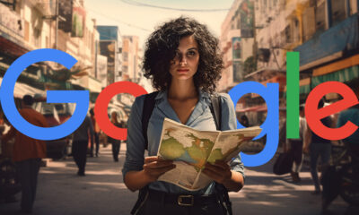 Woman Map Street Google Logo