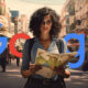 Woman Map Street Google Logo