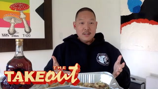 Eddie Huang Talks Family While Feasting on Chinese Takeout